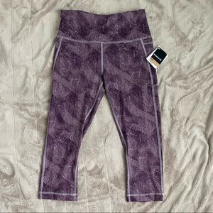 Cropped Reebok Athletic Leggings